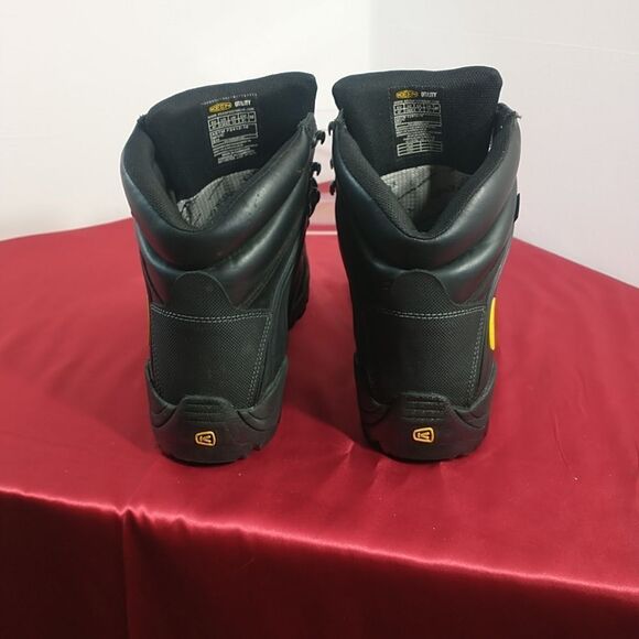 Keen Louisville Men's SZ 13 EE 6" 1011357EE Black Steel Toe Boot . - Picture 5 of 9
